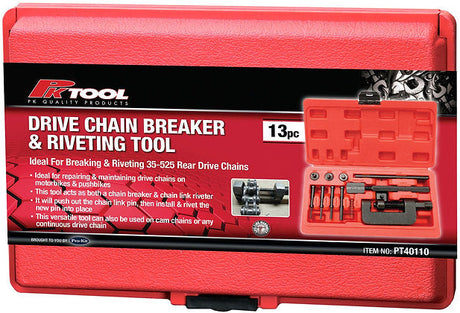 Bike Drive Chain Breaker & Riveting Tool Pins, Anvils & Alignment Bolt - PKTool