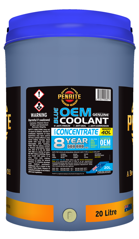 Blue OEM Coolant Concentrate - Penrite 20L