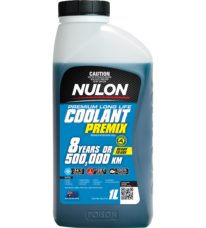 Blue Premium Long Life Coolant Premix - Nulon 1L