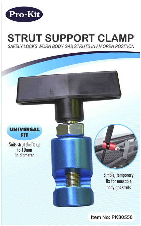 Bonnet, Tailgate & Boot Strut Locking Clamp - Pro-kit