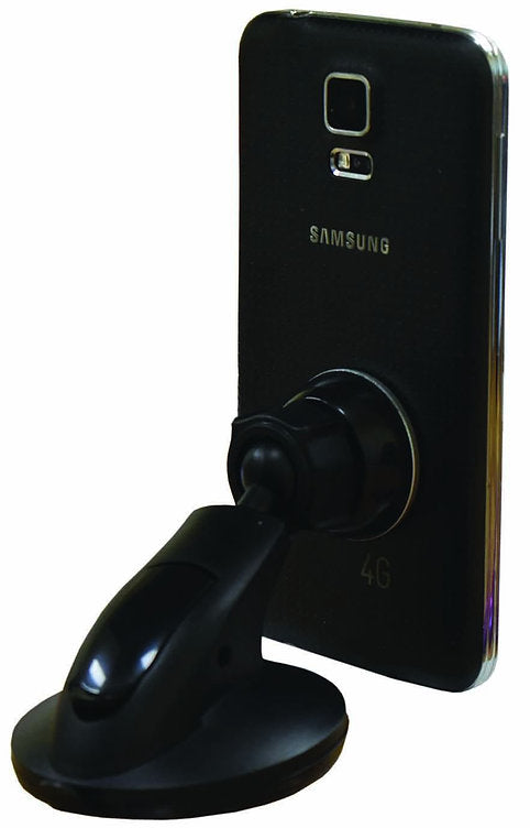 Bracket Mounted with Magnetic Disk Quick Release Phone & Navigator Holder - PKTool