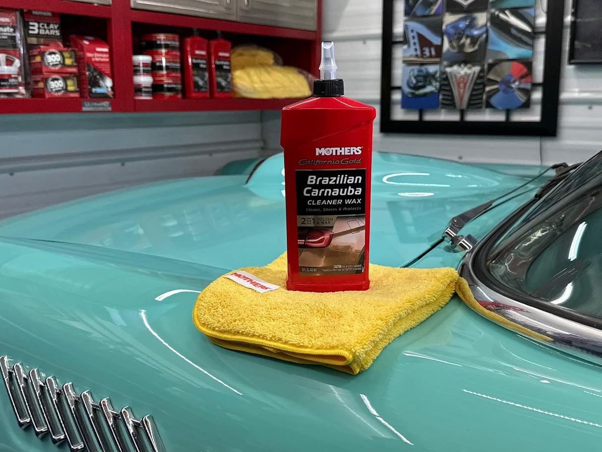 CALIFORNIA GOLD® BRAZILIAN CARNAUBA CLEANER WAX LIQUID 473mL - Mothers
