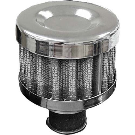 Breather Filter Chrome 12mm Performance - JetCo