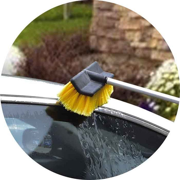 Brush Flow Through With Extendable Handle 115-180cm - PK Wash