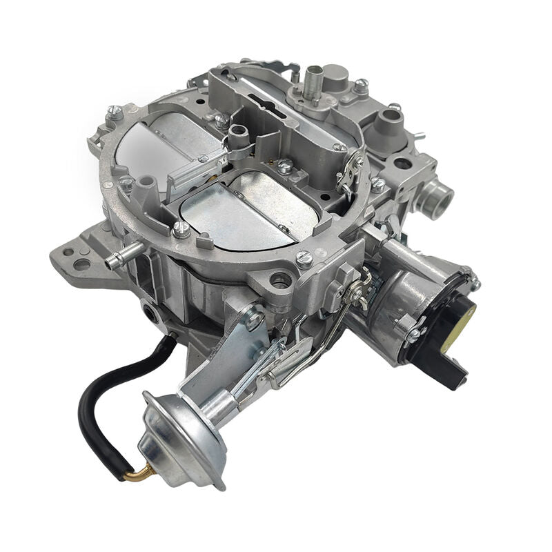 Quadrajet 4 BBL Carburetor With Gasket Fit For Rochester 305-350 Engines 650 CFM Electric Choke CAB-CV002 - Machter