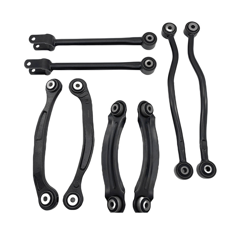 8 Pieces Rear Control Arms Kit Fit For Chrylser 300 300C 2005-2013 - Machter