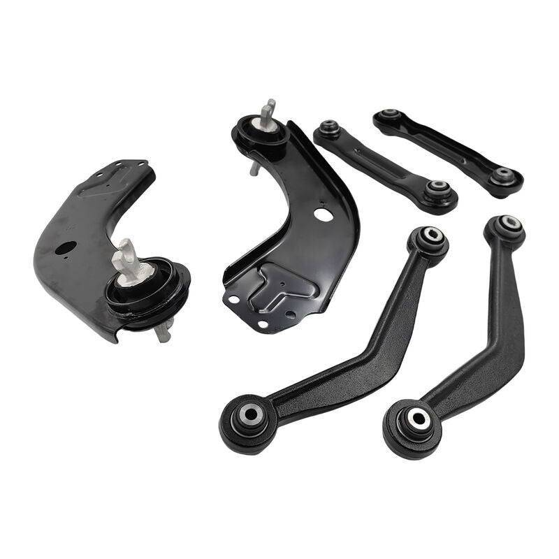 Rear Upper Lower Trailing Control Arm Set Fit For Falcon BA BF Fairlane BA BF Territory SX SY SZ 4.0L 5.4L 6Cyl V8 CAKIT-FD007 - Machter