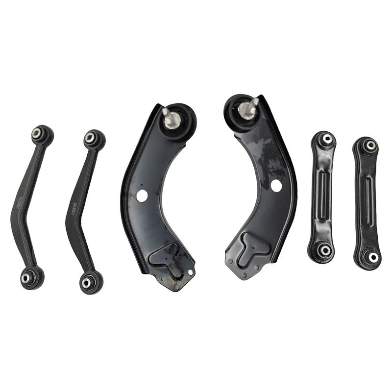 Rear Upper Lower Trailing Control Arm Set Fit For Falcon BA BF Fairlane BA BF Territory SX SY SZ 4.0L 5.4L 6Cyl V8 CAKIT-FD007 - Machter