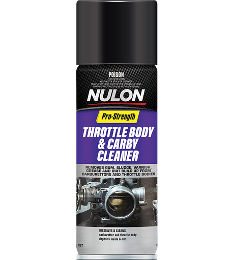 Pro-Strength Throttle Body & Carby Cleaner 400g - Nulon