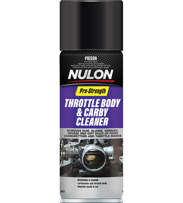 Pro-Strength Throttle Body & Carby Cleaner 400g - Nulon
