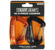 Heavy Duty Aluminum Carabiner 11mm 4 Pieces - Trade Gear | Universal Auto Spares