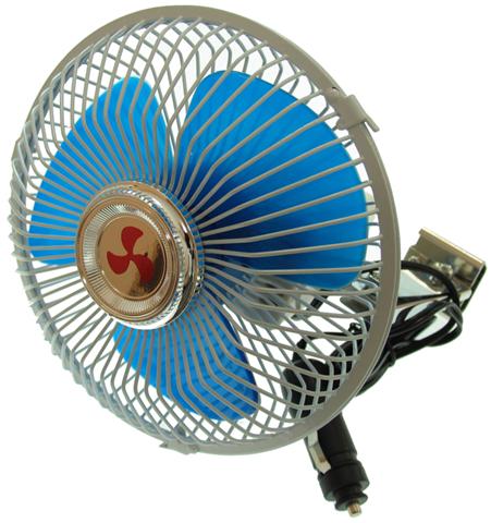 Oscillating Car Fan 12V 6" - AUTOKING | Universal Auto Spares