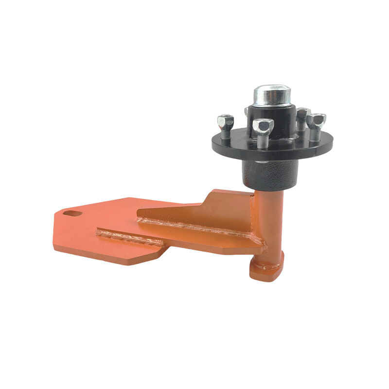 1 x Shipping Container Mover Wheel W/Hub Fit For 20ft /40ft Empty Shipping Container (For Ford Stud Pattern) CH003-ORG-1PCS - Machter