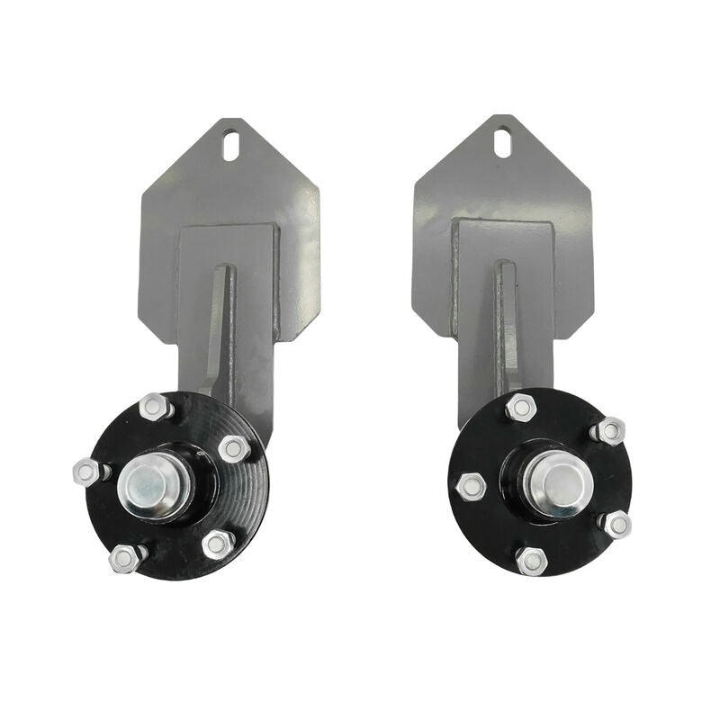 Pair 5 Lug Shipping Container Wheels With Hub 5x4.75 Fit For 20ft & 40ft Container For Holden HQ Stud Pattern CH005-2PCS - Machter