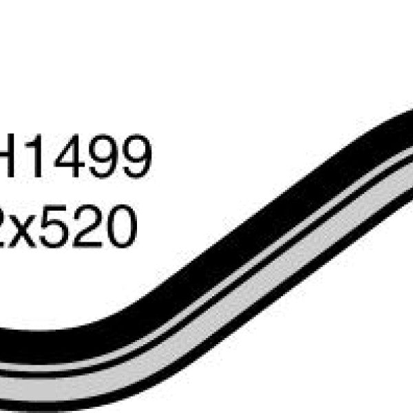 Hose - Top TOYOTA Tarago 2.0L CH1499 - MACKAY