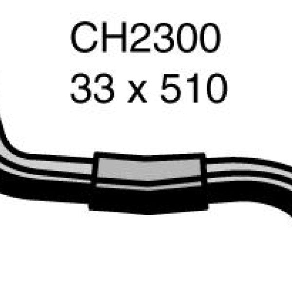 Hose - Bottom NISSAN Navara 2.4L KA24E CH2300 - MACKAY