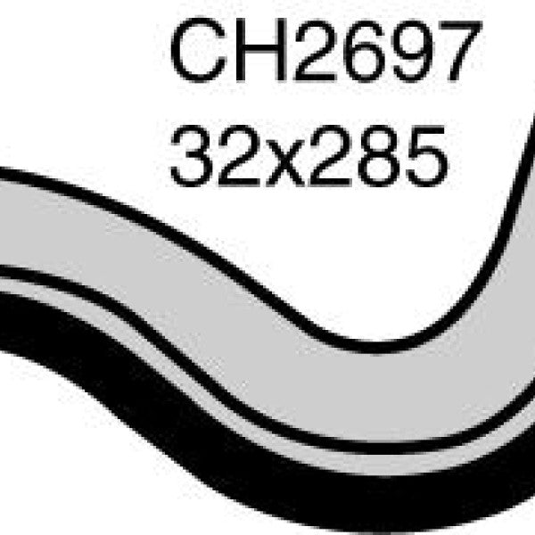 Hose - Bottom TOYOTA Hi Lux 2.0L 1RZ CH2697 - MACKAY