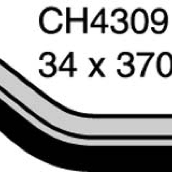 Hose - Top MAZDA B2000 2.0L Petrol CH4309 - MACKAY