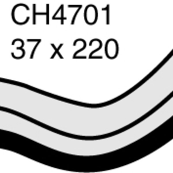Hose - Bottom TOYOTA 2.5L Turbo Diesel 05-07 CH4701 - MACKAY