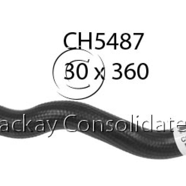 Hose - Top HOLDEN Z24SED 16V DOHC CH5487 - MACKAY