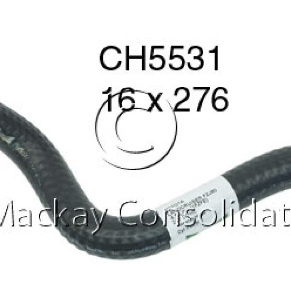 Hose - Heater TOYOTA 1FZ-FE DOHC 24V CH5531 - MACKAY