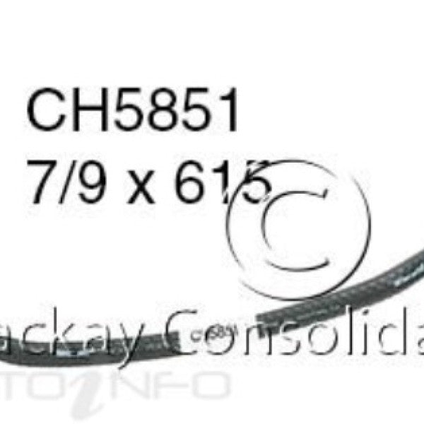 Hose - Bypass HOLDEN 5.7L LS1 GENIII V8 CH5851 - MACKAY