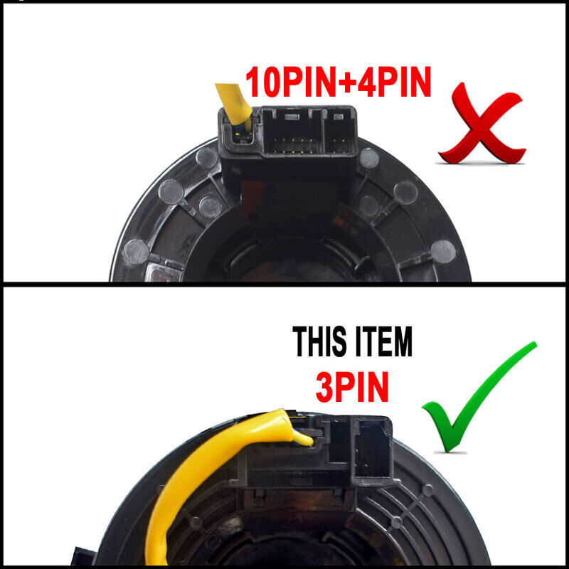 Non-VSC Only Fit For Toyota Hilux SR SR5 2005-2015 Spiral Airbag Clock Spring 84306-0K020 CKSG-TA002 - Machter