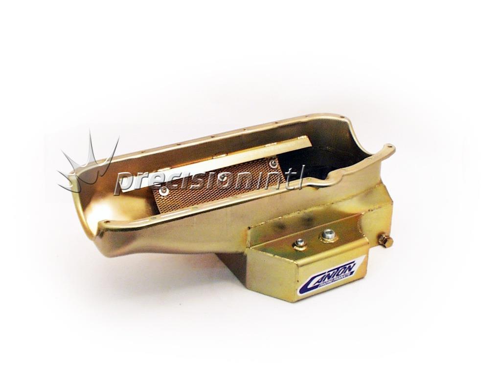 Chev SB Road Race Oil PAN 7.5" PRE 1980 LHS Dipstick CN15260 - Canton Racing Products - Oil Sumps & Pans - Canton Racing Products
