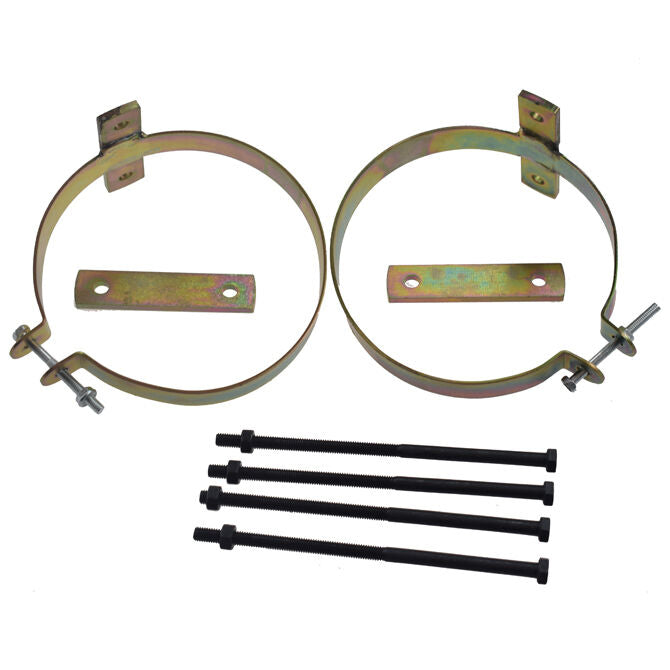 Caravan Pole Carrier Brackets for 15cm 150mm Storage Tube Holder Bracket Pair CPLB-001 - Machter