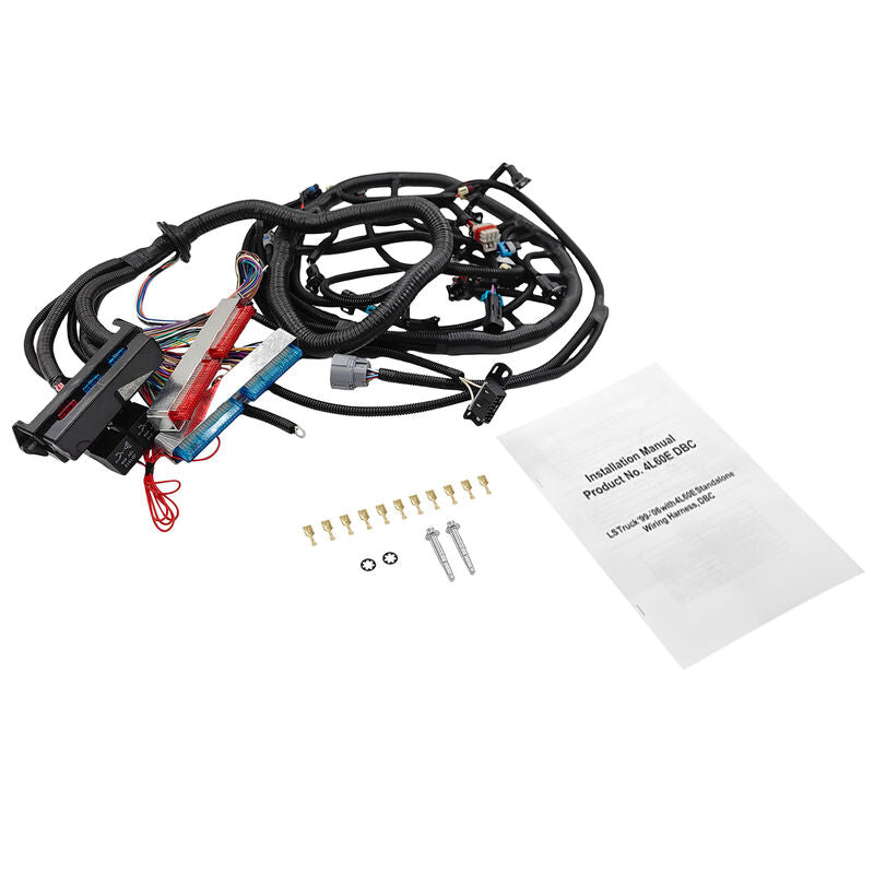 Wiring Harness Kit Fit For LS1 Engines With Drive By Cable Throttle Body And 4L60E Transmissions 1997-2006 CPLIT-LS002 - Machter