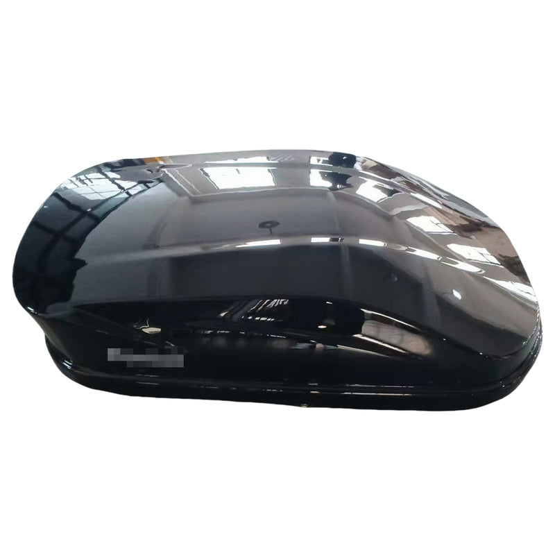 360L Glossy Black Roof Box With Key Lock Fit For Rhino Rack Masterfit Roof Top Box CRBOX-009B - Machter