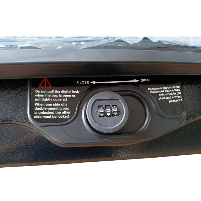 520L Car 4X4 Roof Box Pod Size 230*86*34.7CM Car Roof Top Box With Combination Lock CRBOX-011B - Machter