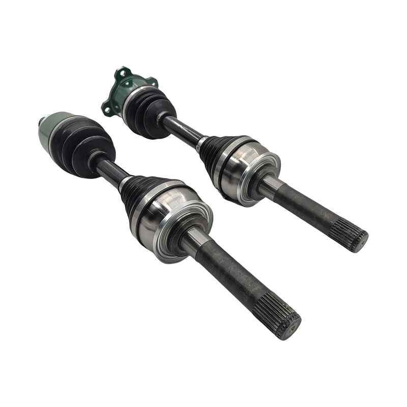 Pair Front CV Joint Axle Shafts Fit For Mitsubishi Pajero NH NJ NK NL 2.6L 4Cyl & V6 3.0L Petrol Manual 05/1991-01/2000 CVS-MB005-2PCS - Machter