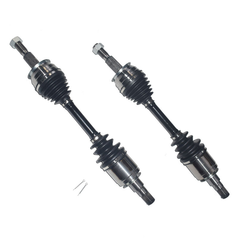 Pair Front CV Joint Drive Shaft Fit For Nissan Pathfinder R51 Navara RX ST ST-X D40 2005-2015 CVS-NS002M-2PCS - Machter