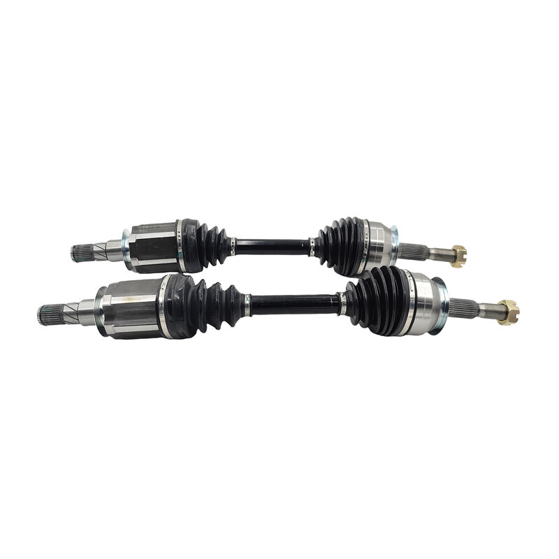 Pair Front CV Joint Axle Shafts Fit For Nissan Navara D23 NP300 For Mercedes Benz X250D 2.3L X350 4WD 2015-2020 CVS-NS008-2PCS - Machter