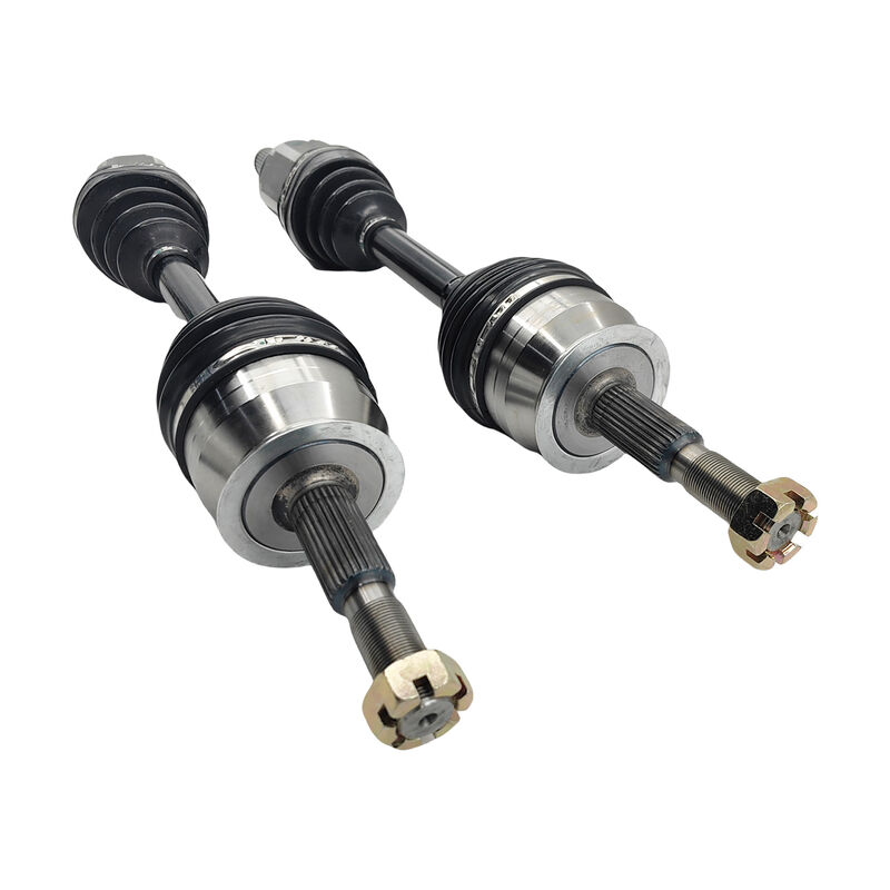 Pair Front CV Joint Axle Shafts Fit For Nissan Navara D23 NP300 For Mercedes Benz X250D 2.3L X350 4WD 2015-2020 CVS-NS008-2PCS - Machter