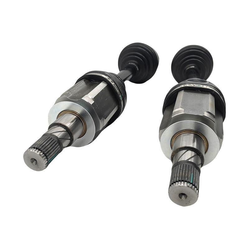 Pair Front CV Joint Axle Shafts Fit For Nissan Navara D23 NP300 For Mercedes Benz X250D 2.3L X350 4WD 2015-2020 CVS-NS008-2PCS - Machter