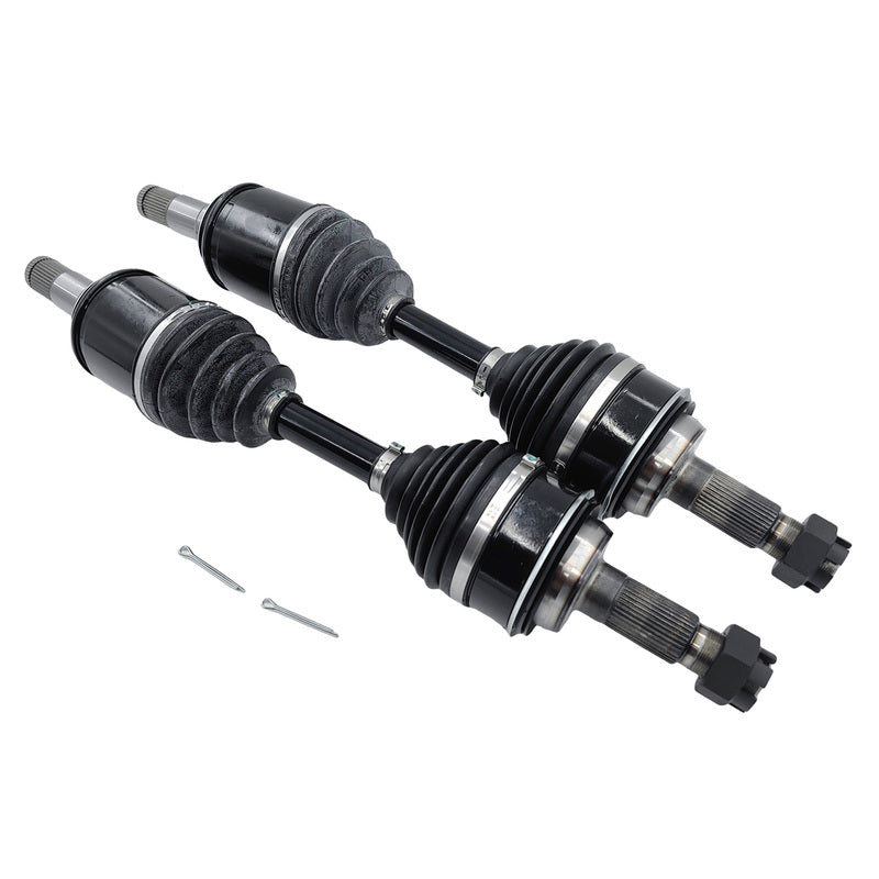 Left + Right Hand Side Front CV Joint Axle Drive Shaft Fit For Toyota Landcruiser URJ202 UZJ200 VDJ200 11/2007-ON CVS-TA019-2PCS - Machter
