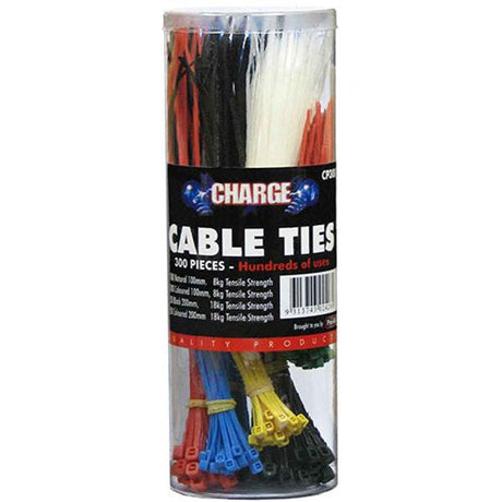 Cable Tie In Canister - Charge