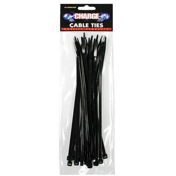 Cable Ties - 200mm 25 Piece Black