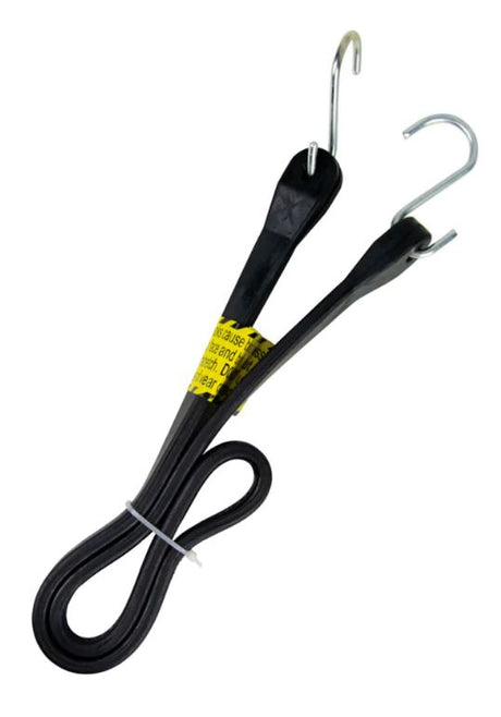 Flat Rubber Straps with Metal Hooks 10" - 41" - Monkey Grip