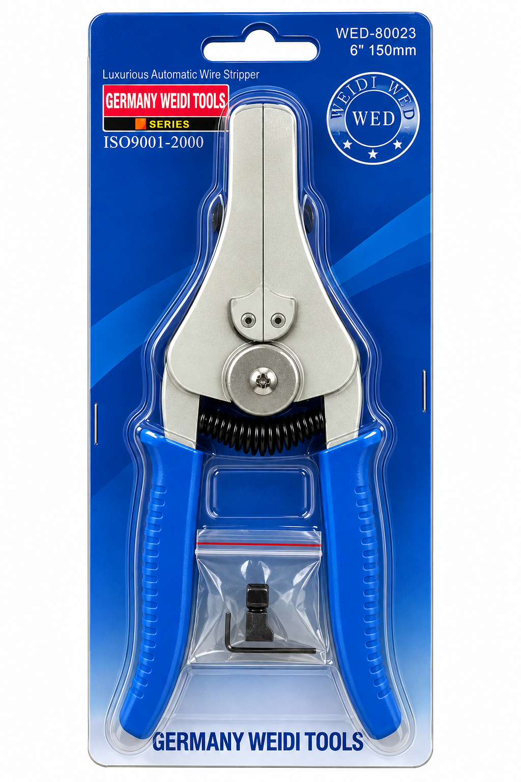 Automatic Wire Stripper 6" 150mm Zinc Alloy - Weldi Wed