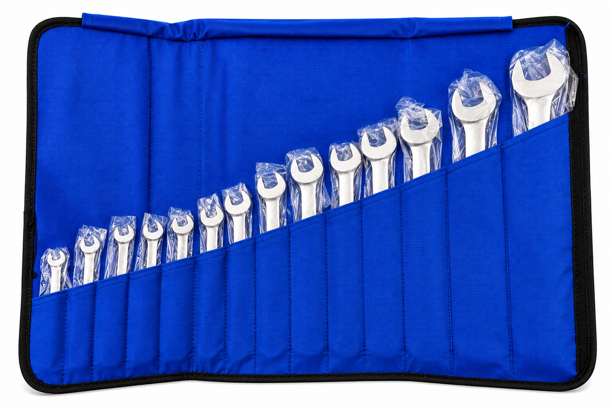 14 Piece Combination Spanner Set Handy Case - Weldi Tools