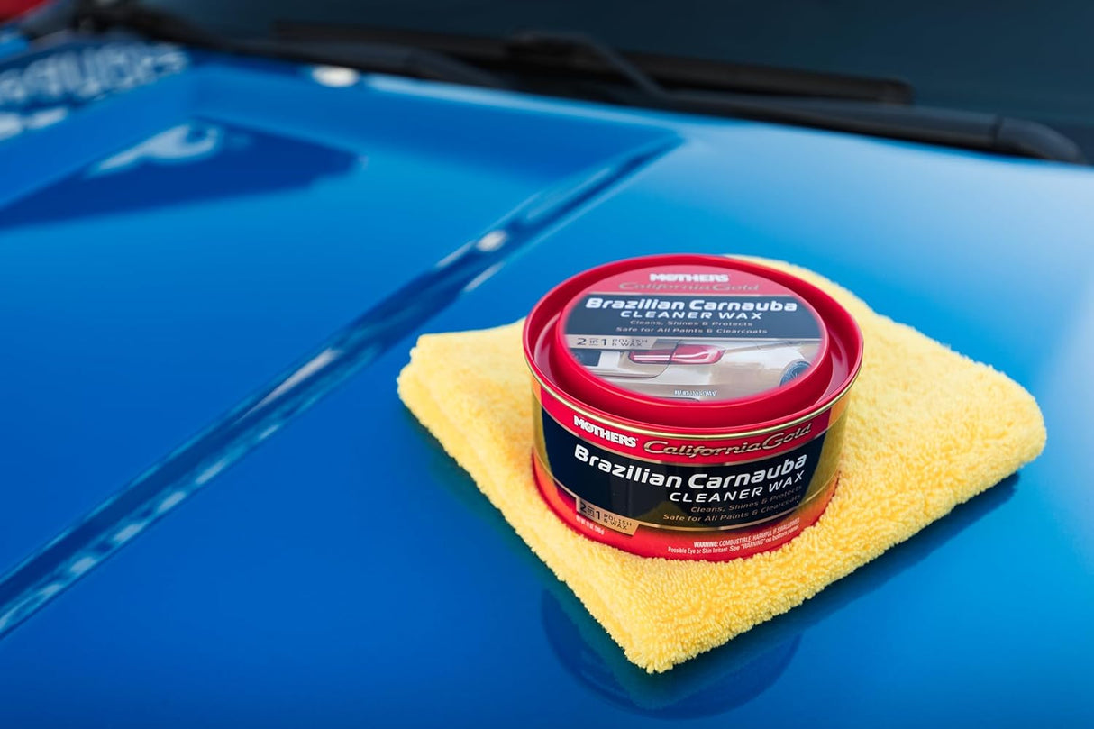 CALIFORNIA GOLD® PURE BRAZILIAN CARNAUBA CLEANER WAX PASTE - Mothers