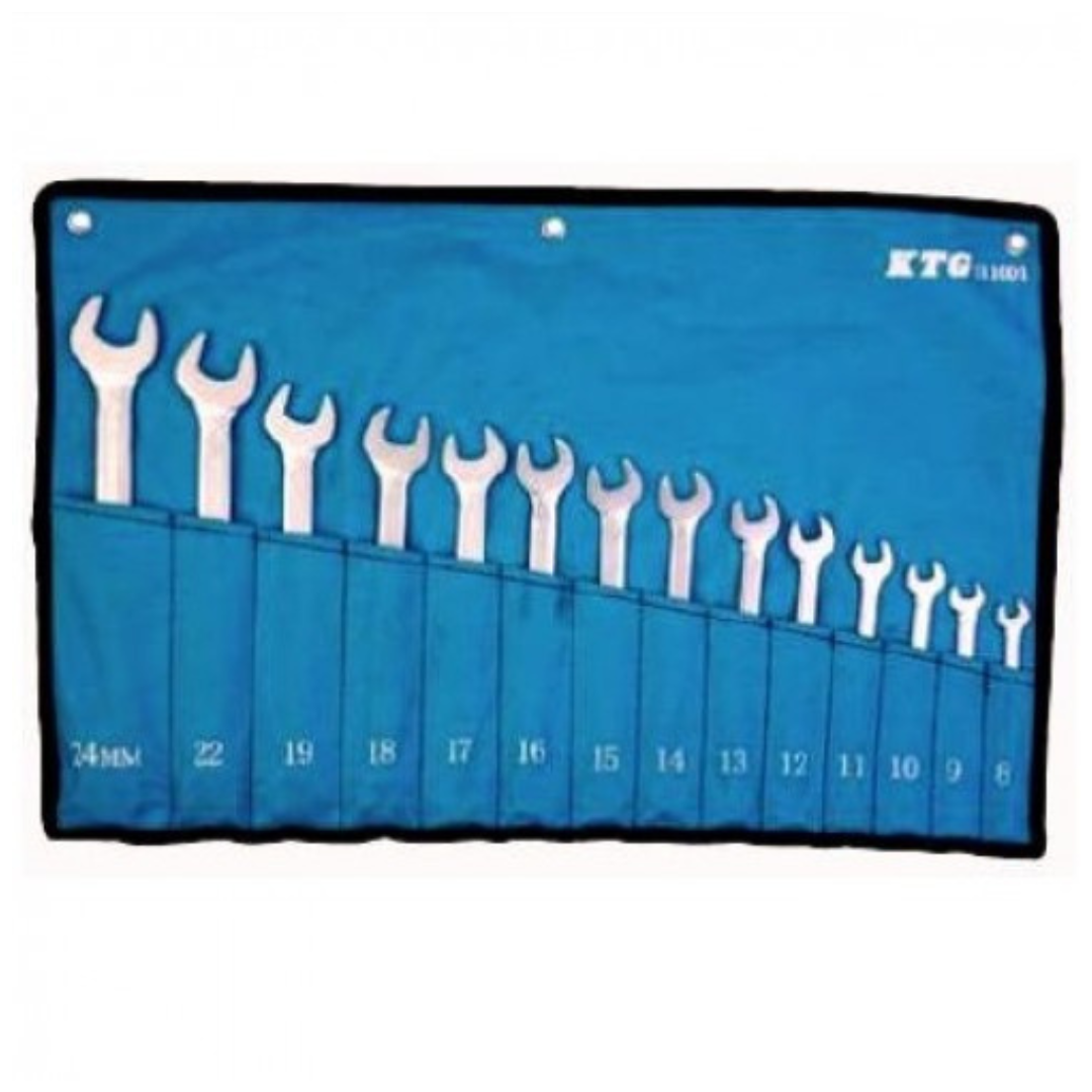 14 Pieces Combination Wrench 8-22mm - KTG