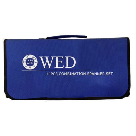 14 Piece Combination Spanner Set Handy Case - Weldi Tools | Universal Auto Spares