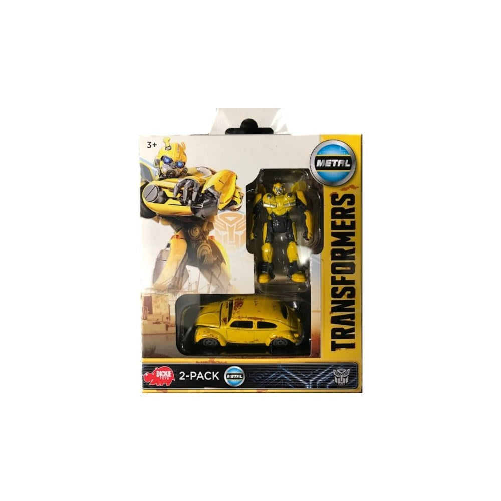Volkswagen Beetle Bumblebee Transformers Movie Diecast Model Car 1:64 Scale (Approx. 7cm) Collectible | Universal Auto Spares