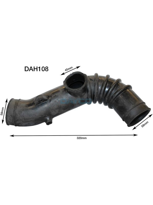 Air Intake Hose - DAH108 - DAYCO | Universal Auto Spares