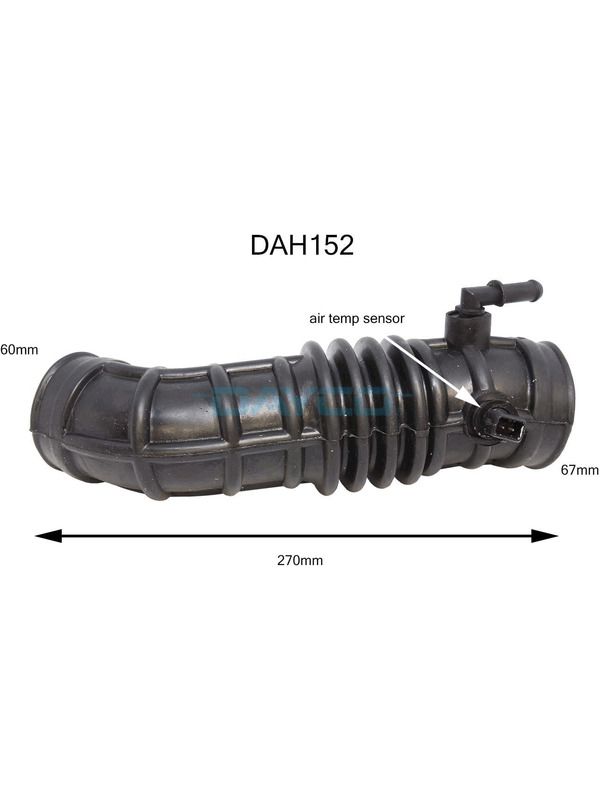 Air Intake Hose - DAH152 - DAYCO | Universal Auto Spares