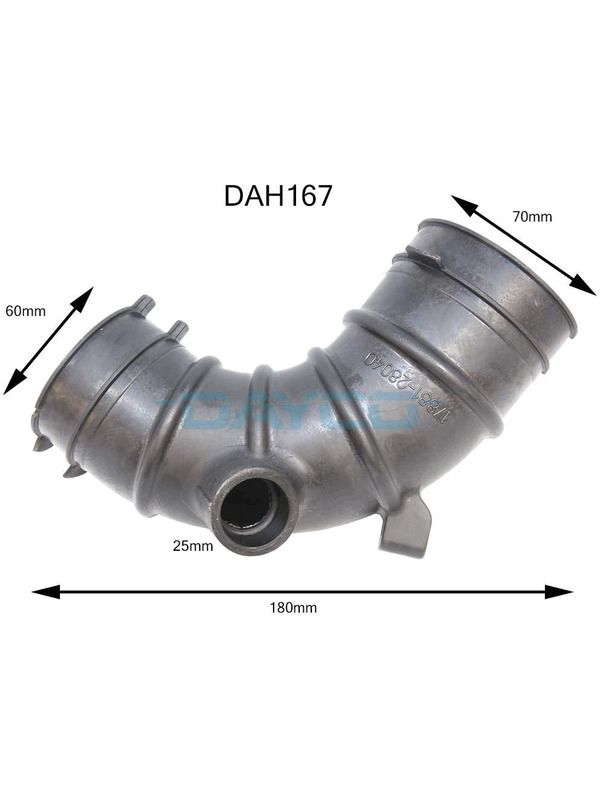 Air Intake Hose - DAH167 - DAYCO | Universal Auto Spares